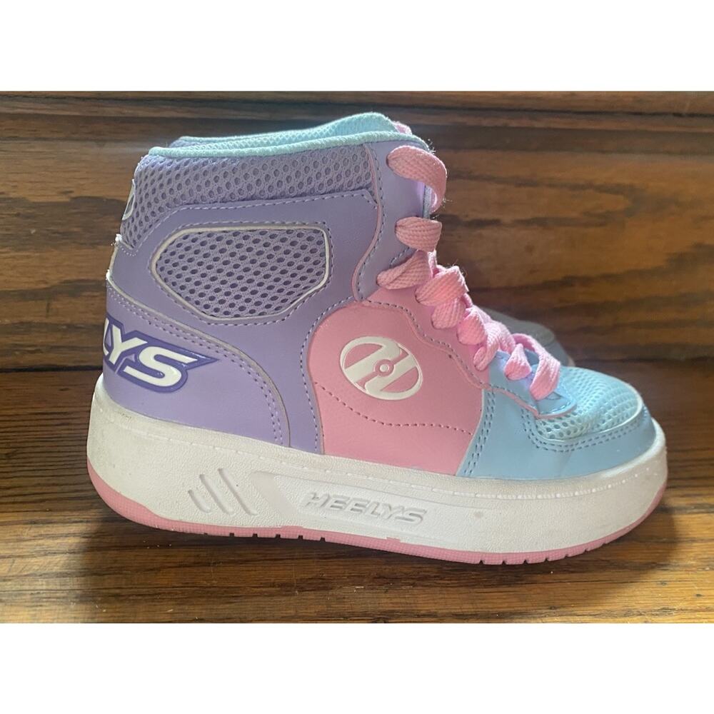 Heelys Rezerve EX skate shoes girls 13C pink pastel color-block